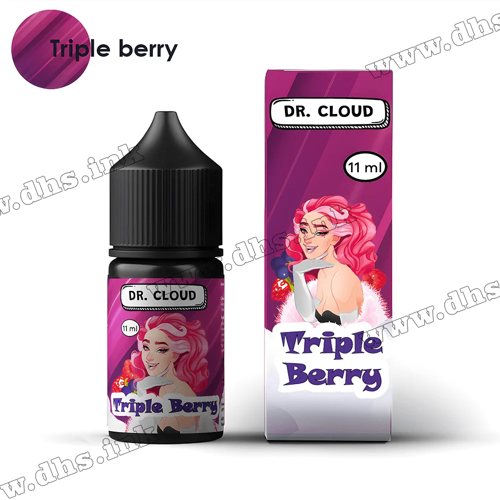 Набір для самозамісу Dr.Cloud Salt 30 мл (50 мг) - Tripple Berry (Ягоди)